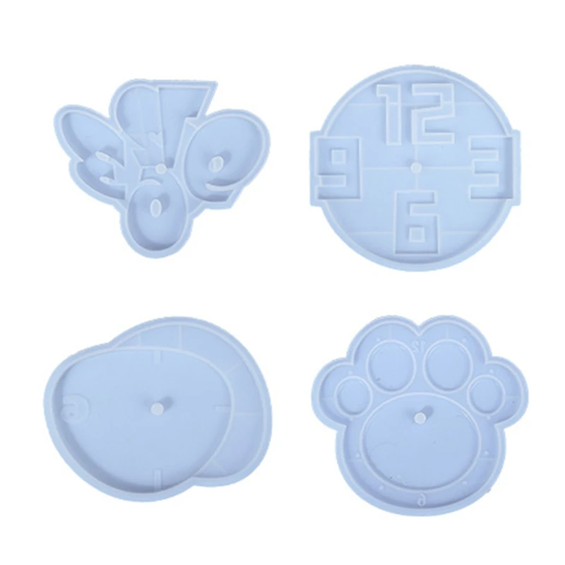 

Resin Silicone Mold Clock Shiny Epoxy Resin Mold DIY Casting Resin Hand Craft