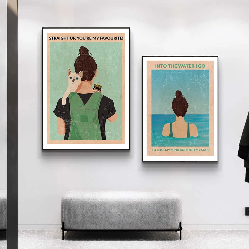 

Canvas Painting Wall Art Athlete Vintage Decor Posters Creativity Wall Pictures Living Room Bedroom Modern Art Decor Painting
