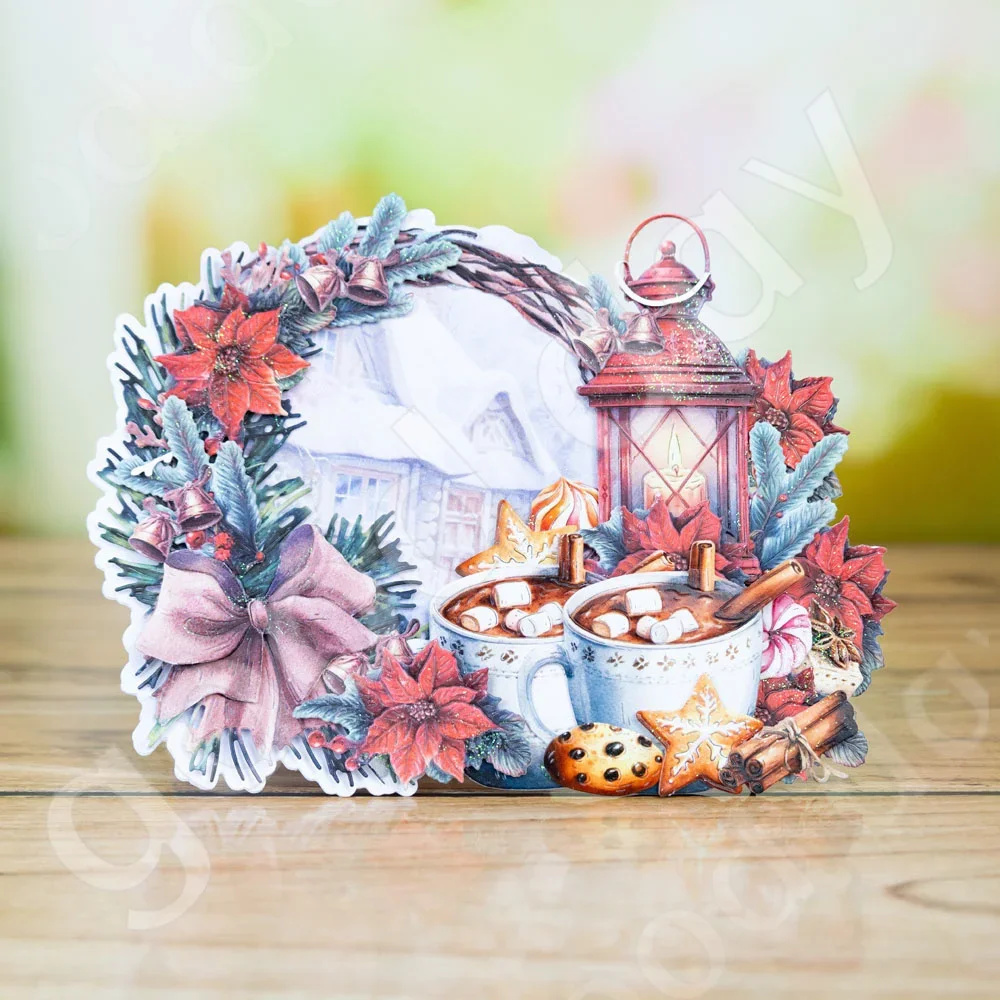 Праздничный фонарь-бабочка металлические штампы для DIY подарки скрапбукинга