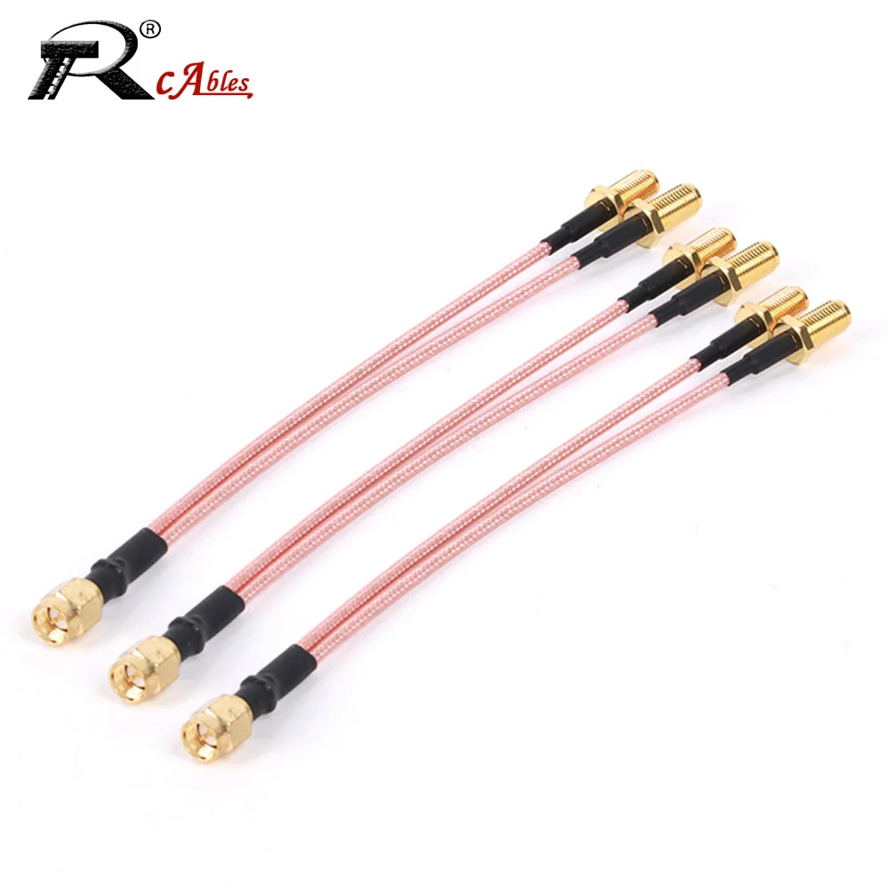 Коннектор RP SMA Мама-папа 2 антенна удлинитель кабеля Y-образный RG316 для HUAWEI ZTE 3G 4G
