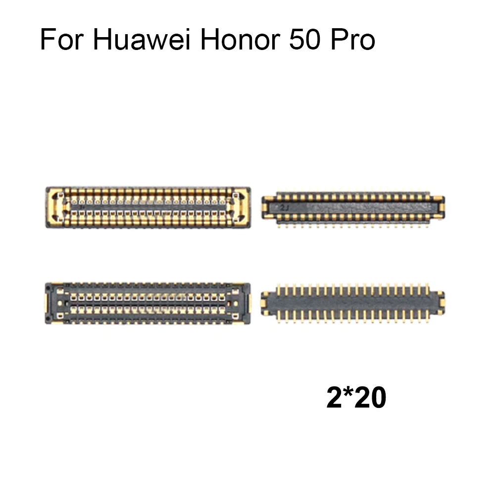 

Коннектор FPC для Huawei Honor 50 Pro, ЖК-дисплей на гибком кабеле, материнская плата для Huawei Honor 50Pro, 2 шт.
