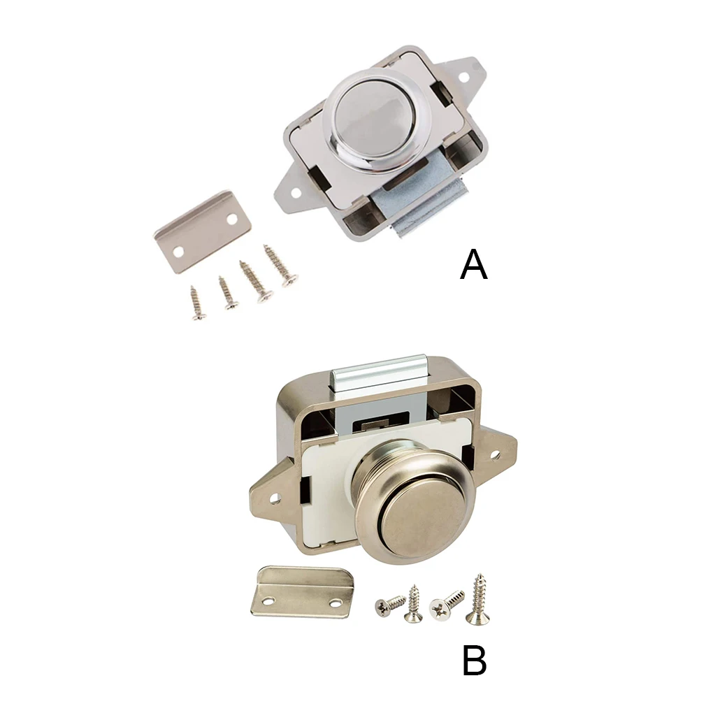 

Push Button Lock For Cabinet Drawers Durable And Affordable Security Solution And Corrosion-resistant Lock Cupboard