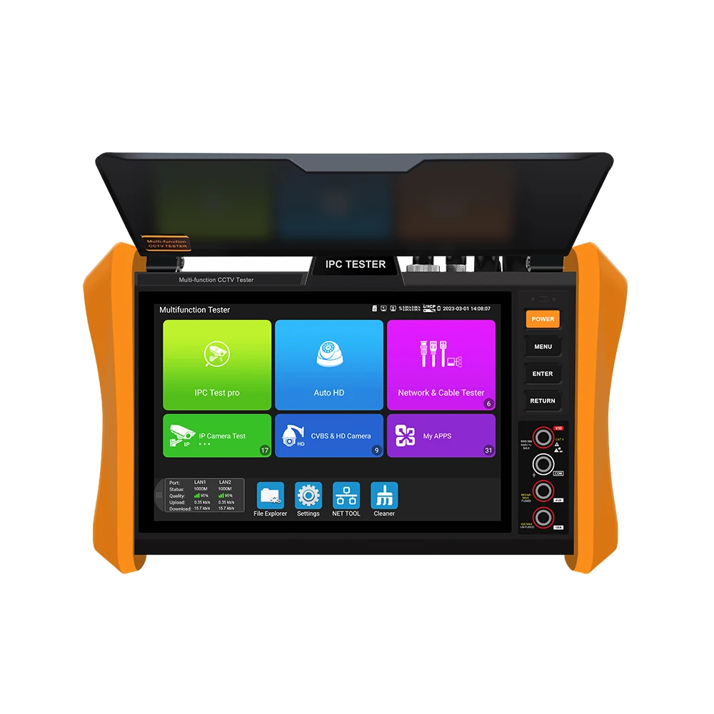 Универсальный тестер для тестовой камеры Поддержка 8K H.265 Ip Добавить цифровой