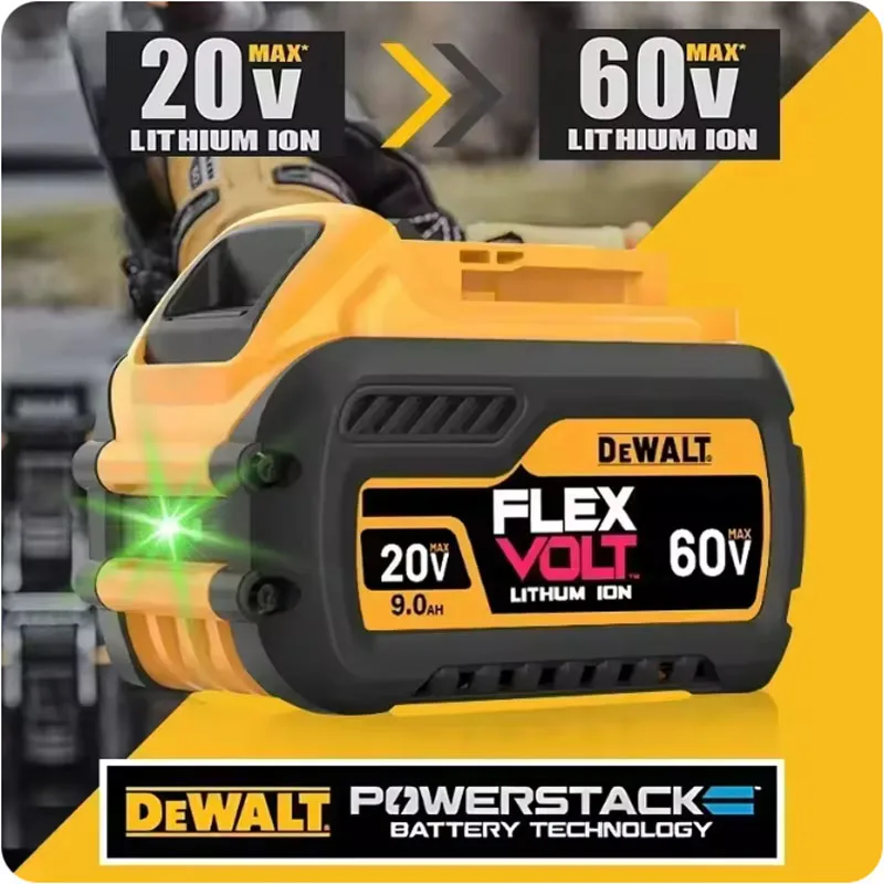 Аккумулятор DEWALT 20 В/60 В DCB606 DCB205 DCB206 DCB209 DCB182