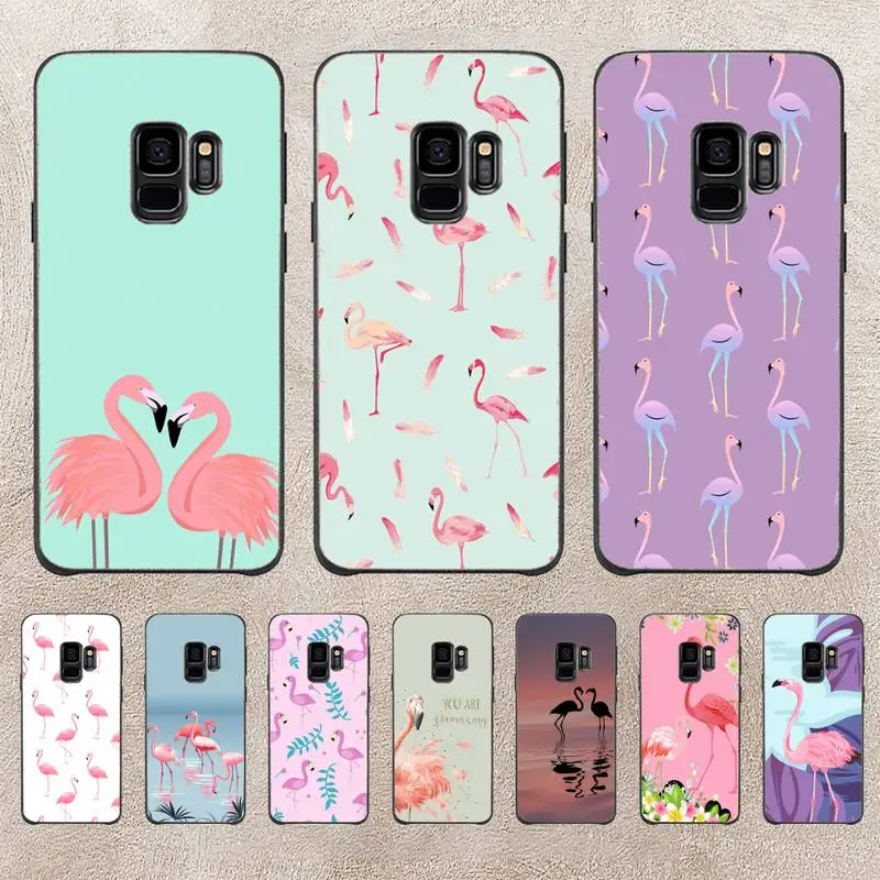 

Flamingo Phone Case For Samsung Galaxy A51 A50 A71 A21s A31 A41 A10 A20 A70 A30 A22 A02s A13 A53 5G Cover Coque