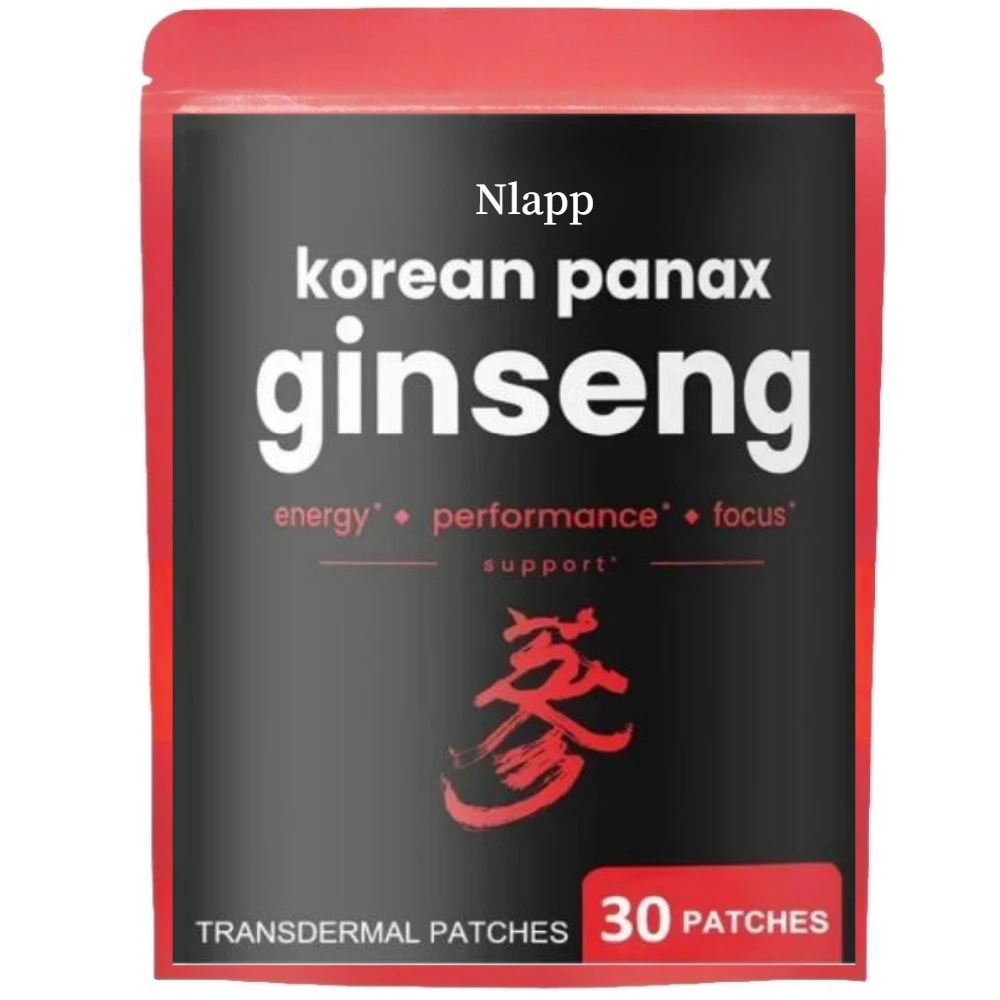 Корейские корейские переплетные пластыри с корнем красного женьшеня для энергии
