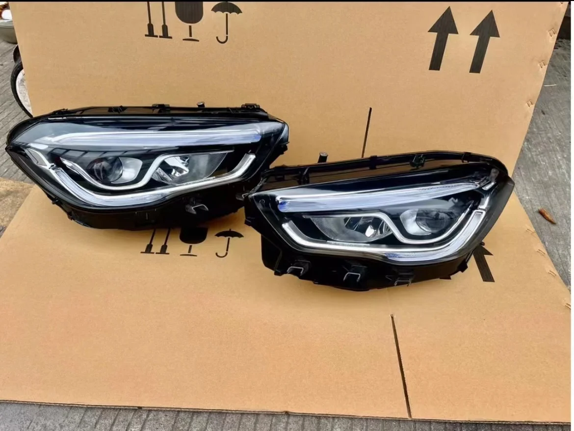 

For Mercedes-Benz GLA Headlight W156 2021-2023 LED Headlamps Half Assembly Upgrade And Modification car accessory