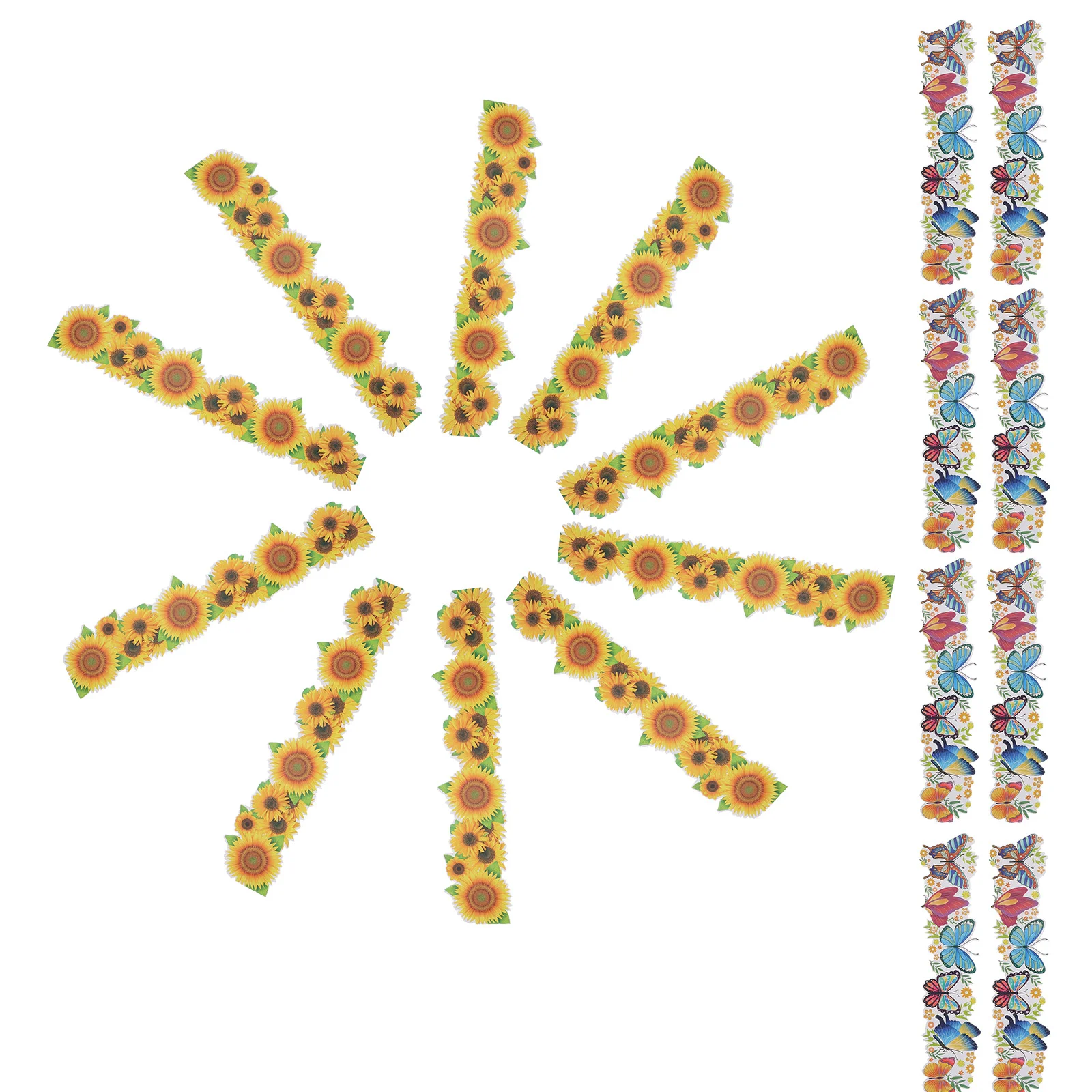 

Bulletin Board Border Paper Classroom Decor Decorative Trim Wear-resistant Replaceable Borders Makeup Stickers