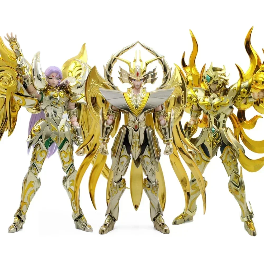 MC модель Saint Seiya Myth Cloth EX Leo Aiolia/Virgo Shaka с тотемным Овен Mu Soul of God Рыцари зодиака аниме