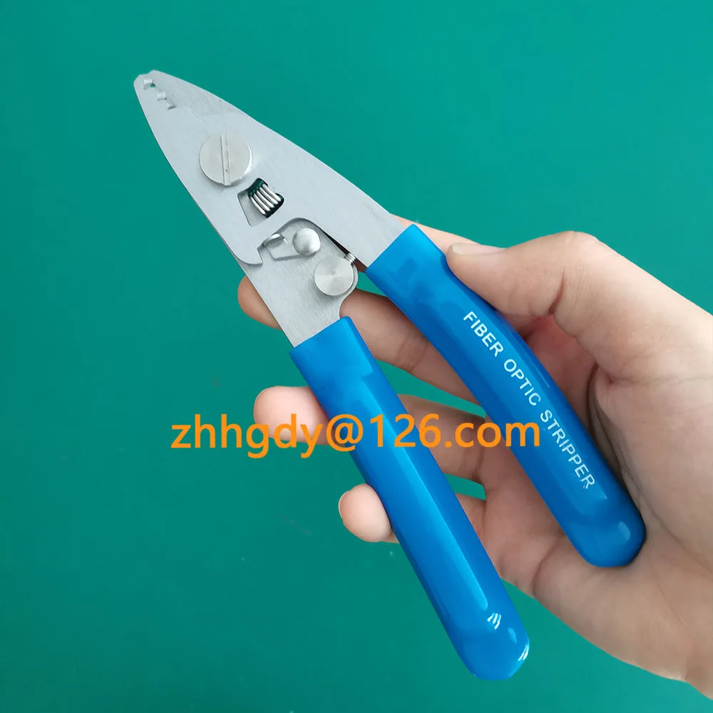 

Stainless Steel Three-port Fiber Stripping Pliers FTTH Tool Optic StrippingPlier Tool