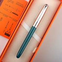 jinhao 86 resin classic fountain pen silver cap extra fine nib 0 38mm ink pen students gift office school business writing pens