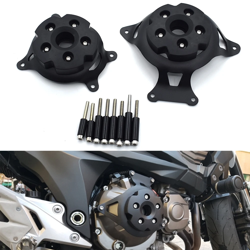 

CNC aluminum Motorcycle Engine Stator Cover Engine Guard Cover Protector For KAWASAKI Z800 2013 - 2016 Z750 Z 750 2007-2012