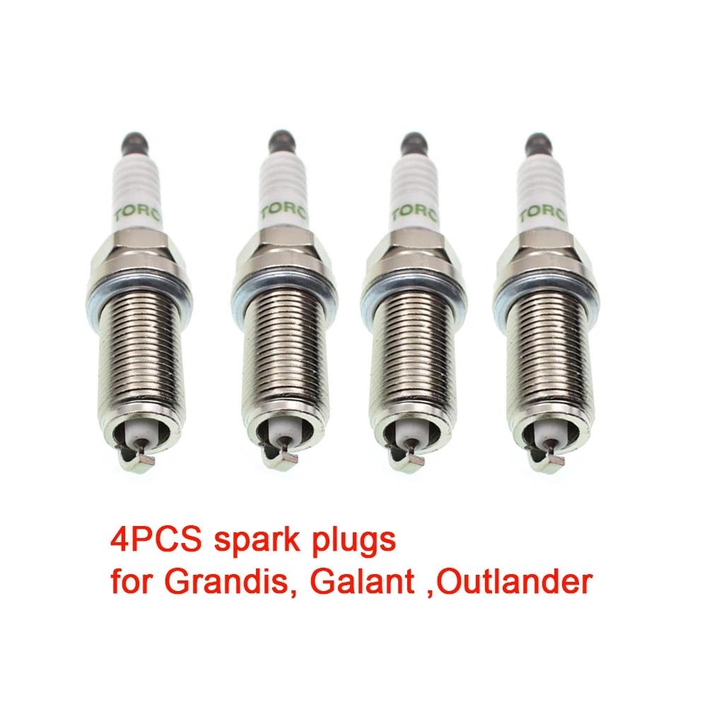 

4PCS Spark Plug for Lancer Outlander I 2001-2008 Galant Grandis CU5W DJ1A DM1A NA4W MN158596 MN 158596