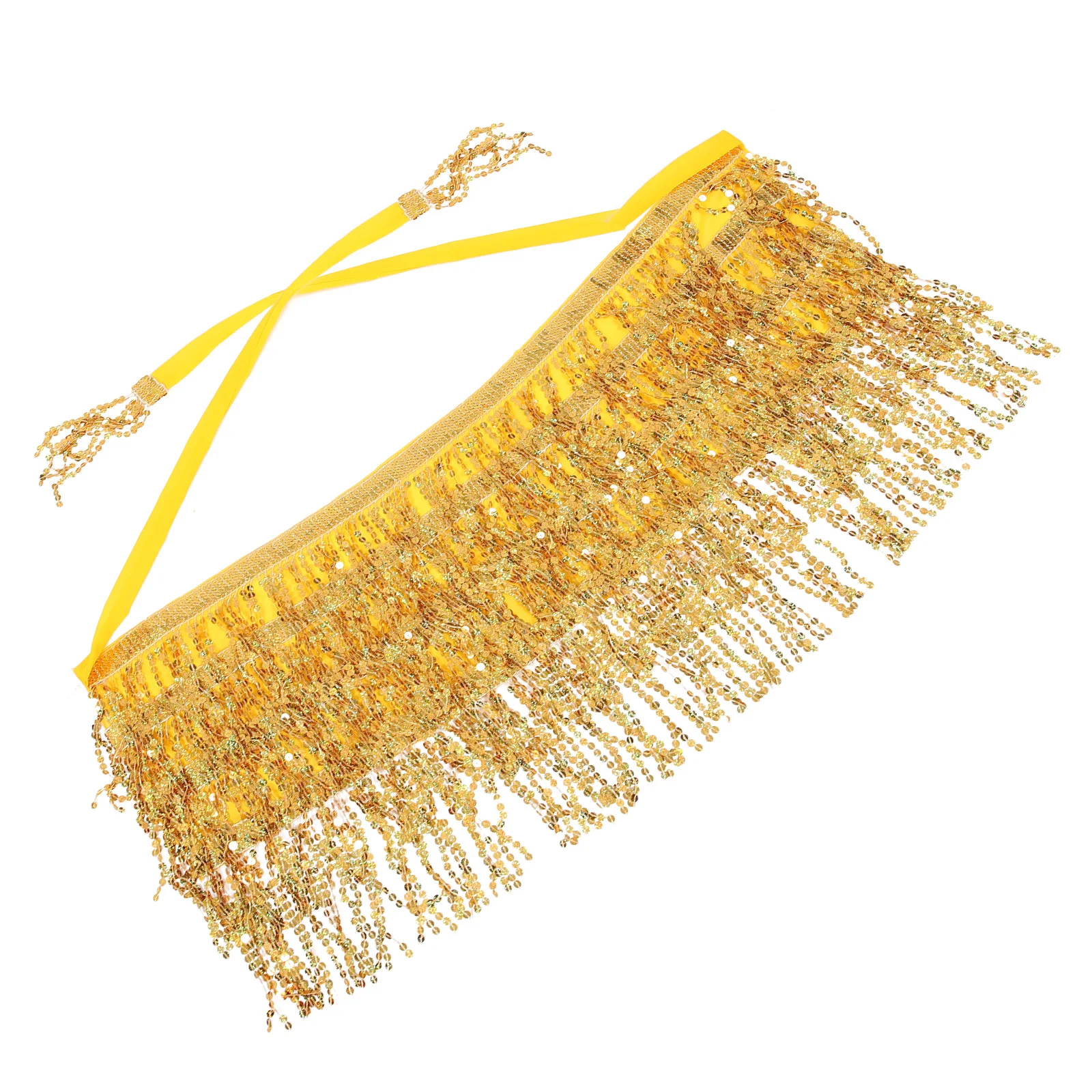 

Женский набедренный платок с блестками для танца живота