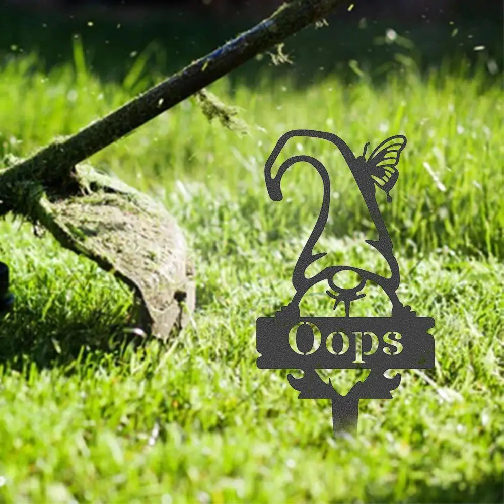 

Железная заземляющая заглушка, садовые гномы, подключаемые стоячие украшения, искусство