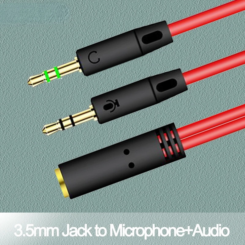 

Разветвитель для телефона, компьютера, ноутбука, 3,5 мм