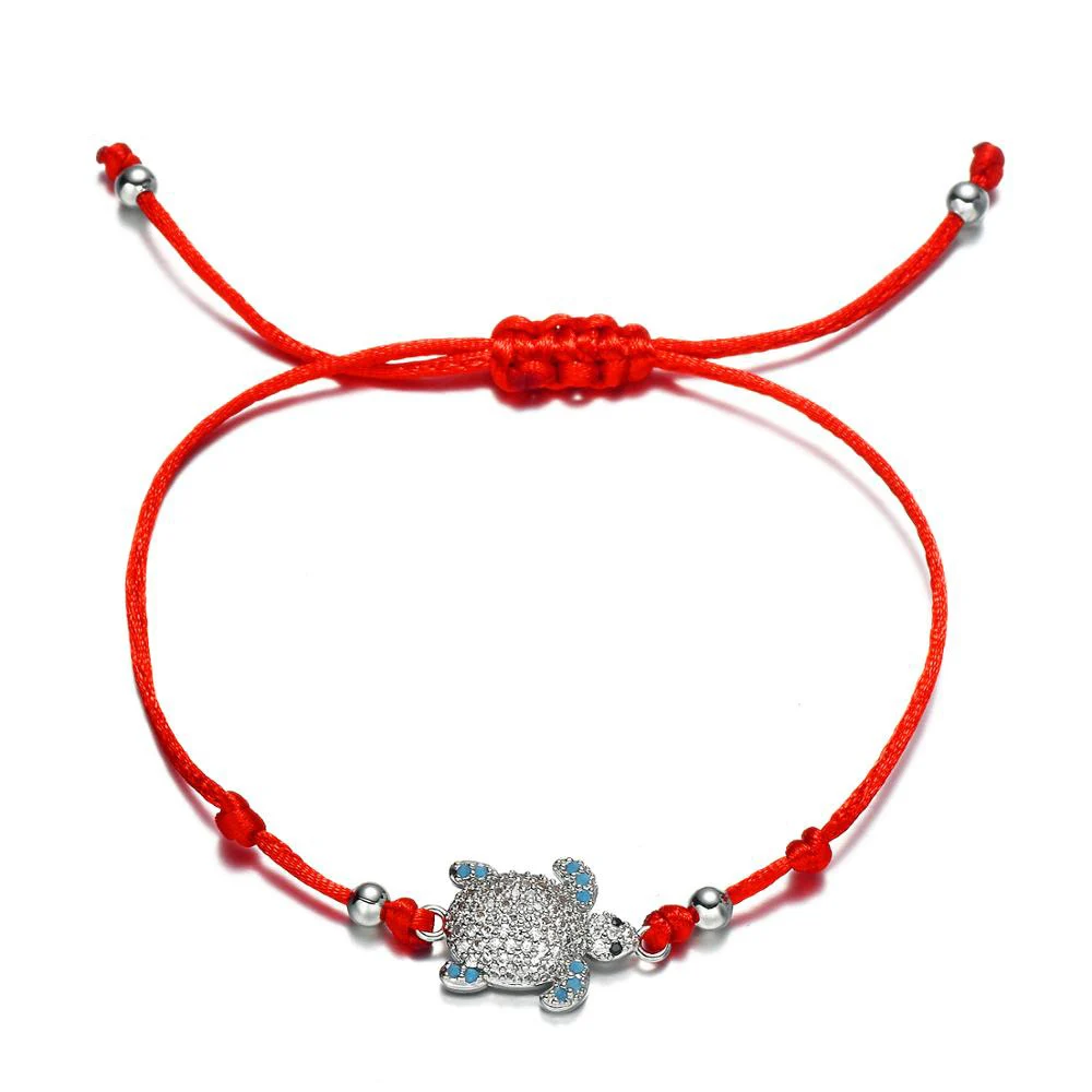 Браслет-талисман Морская Черепаха для мужчин и женщин Шарм-браслет с кубиками