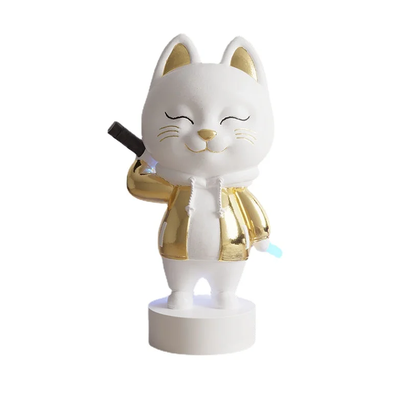Креативное мультяшное украшение Lucky Cat гостиная большой телевизор диван рядом с