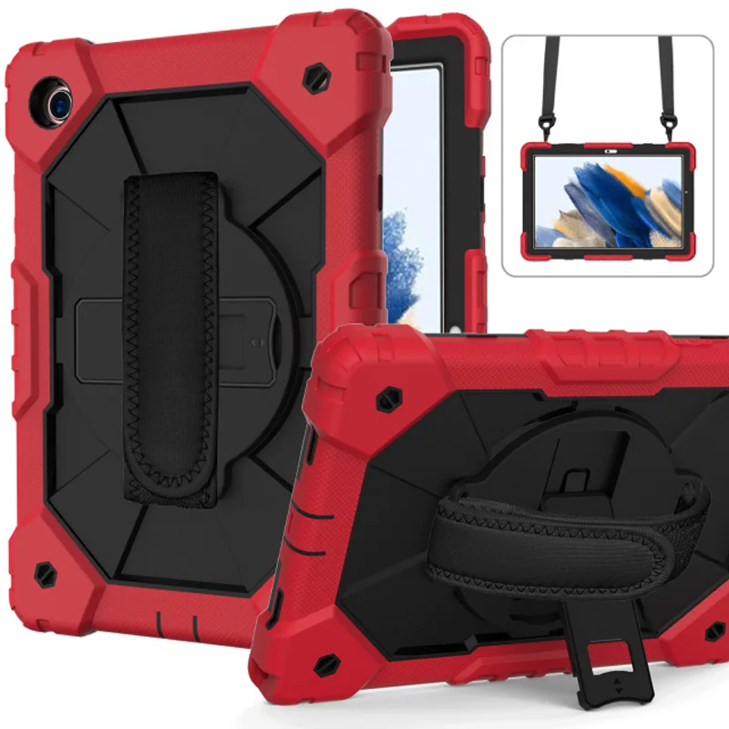 

Армированный держатель для Samsung Galaxy Tab A8 X200 X205 SM-X200 X205 10,5 2021 чехол Coque PC Stand Shell