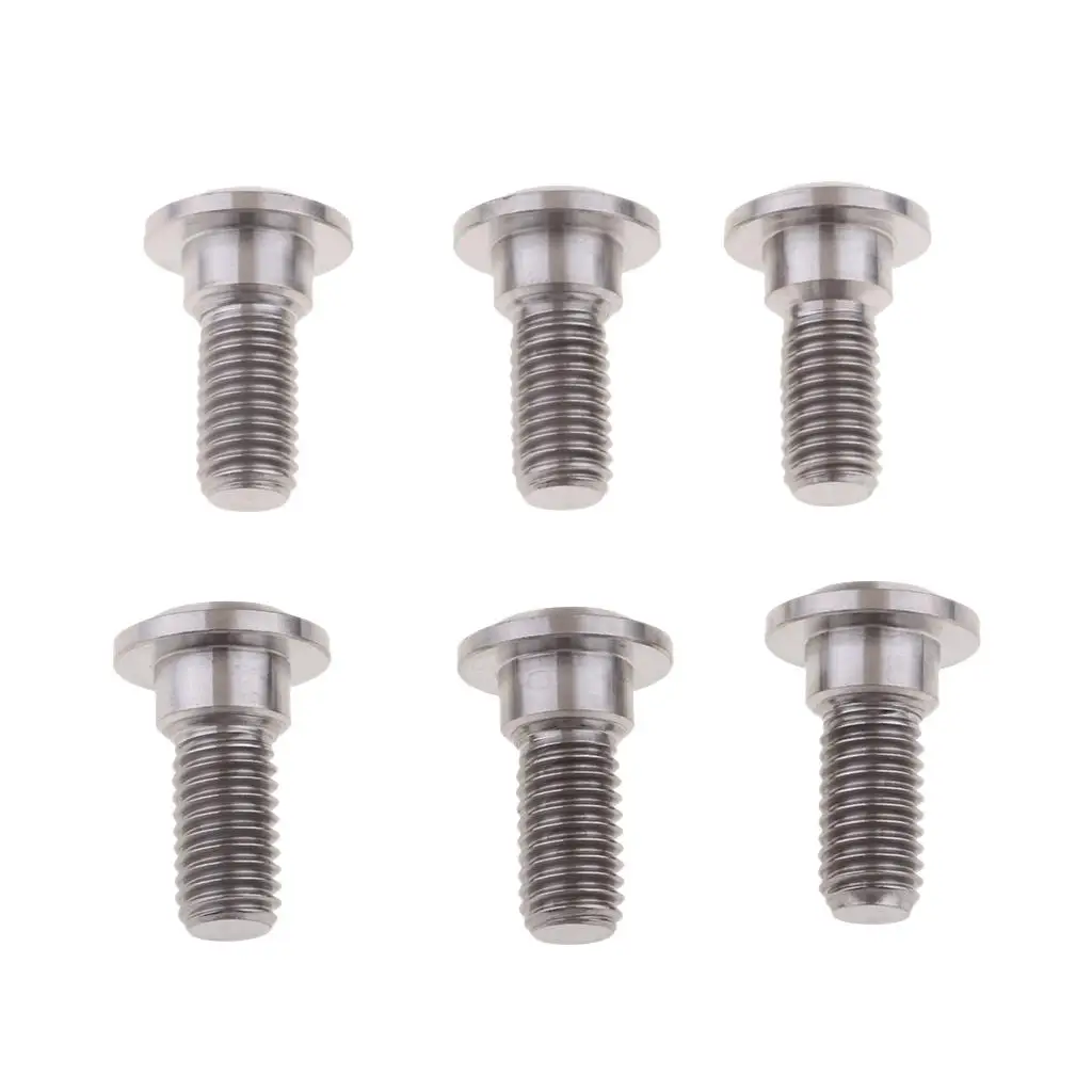 

6 Pieces M8 X 20 Mm Titanium Alloy Motorcycle Brake Disc Rotor Mounting Screw