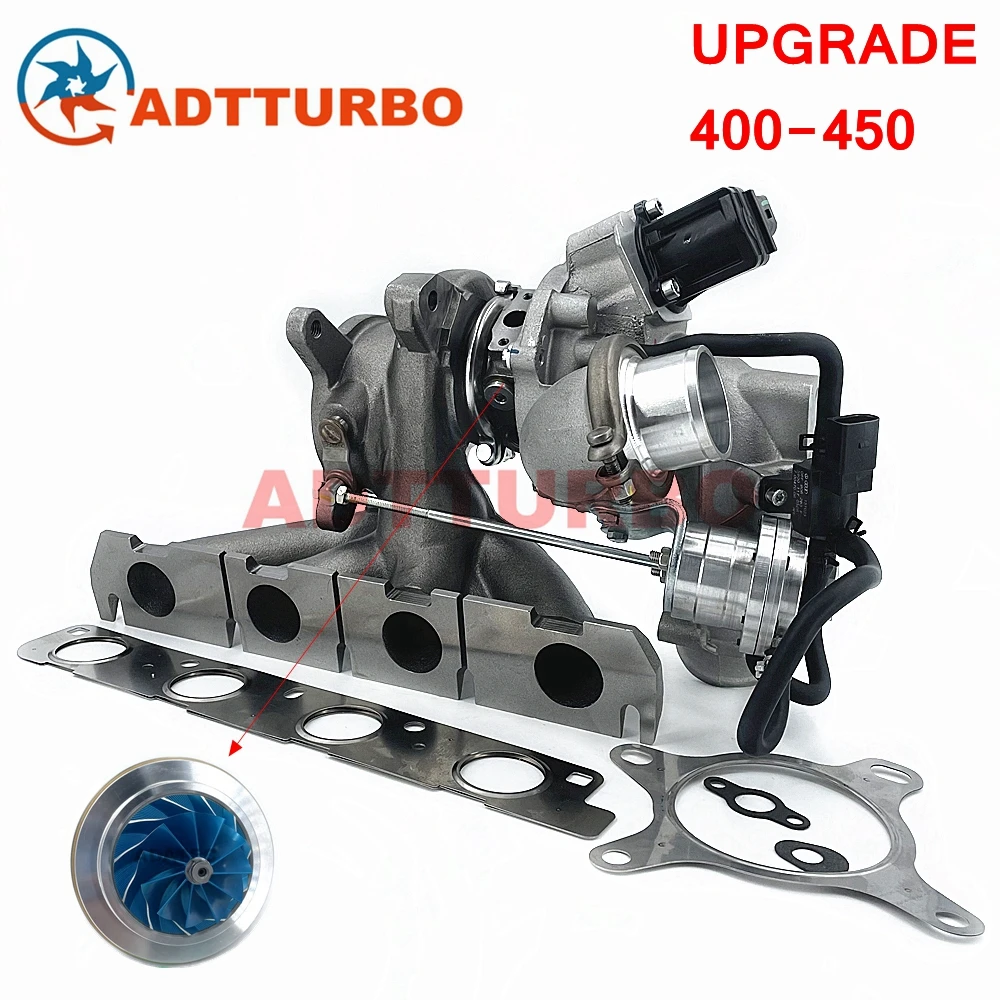 Обновленная турбина K04 53049880064 53049700064 Hybrid Turbo 06F145702CX 06f14570особенности для VW Golf VI 2 0 R 199