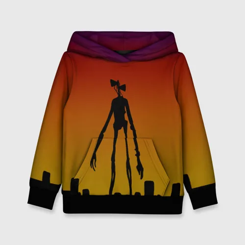 Детская толстовка 3D СИРЕНОГОЛОВЫЙ | МОНСТР