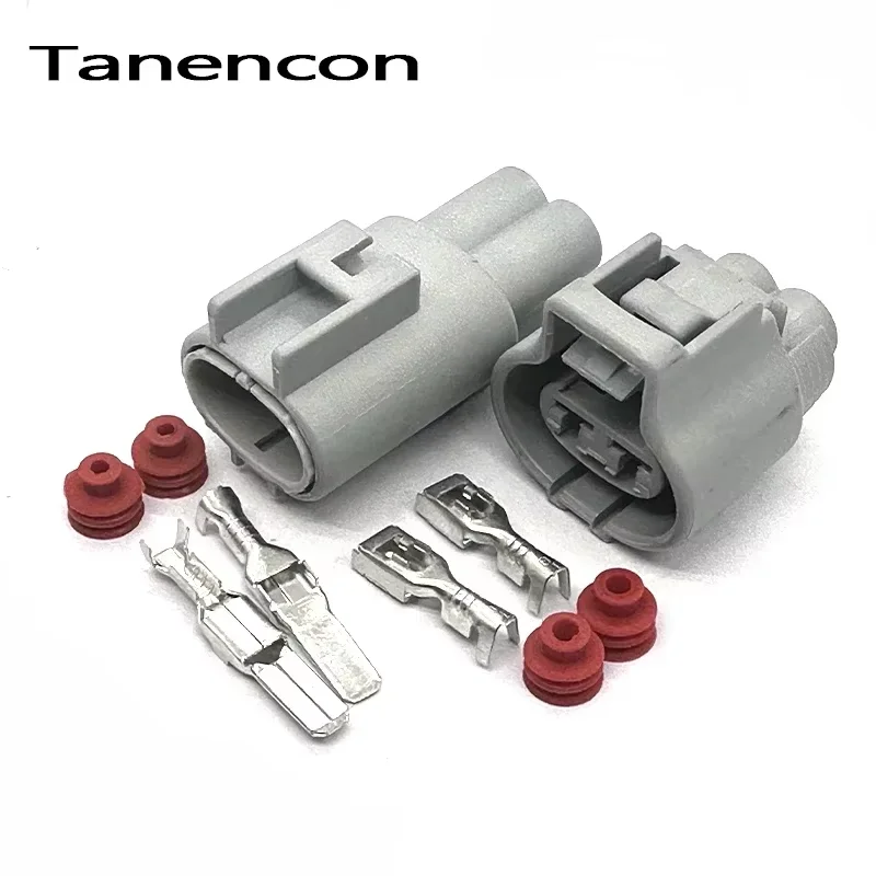 

1 комплект, 2-контактный 4,8, автомобильный электронный водонепроницаемый разъем вентилятора, разъем для усилителя тормозов в сборе для Focus Mazda 176142 -2 76143-6