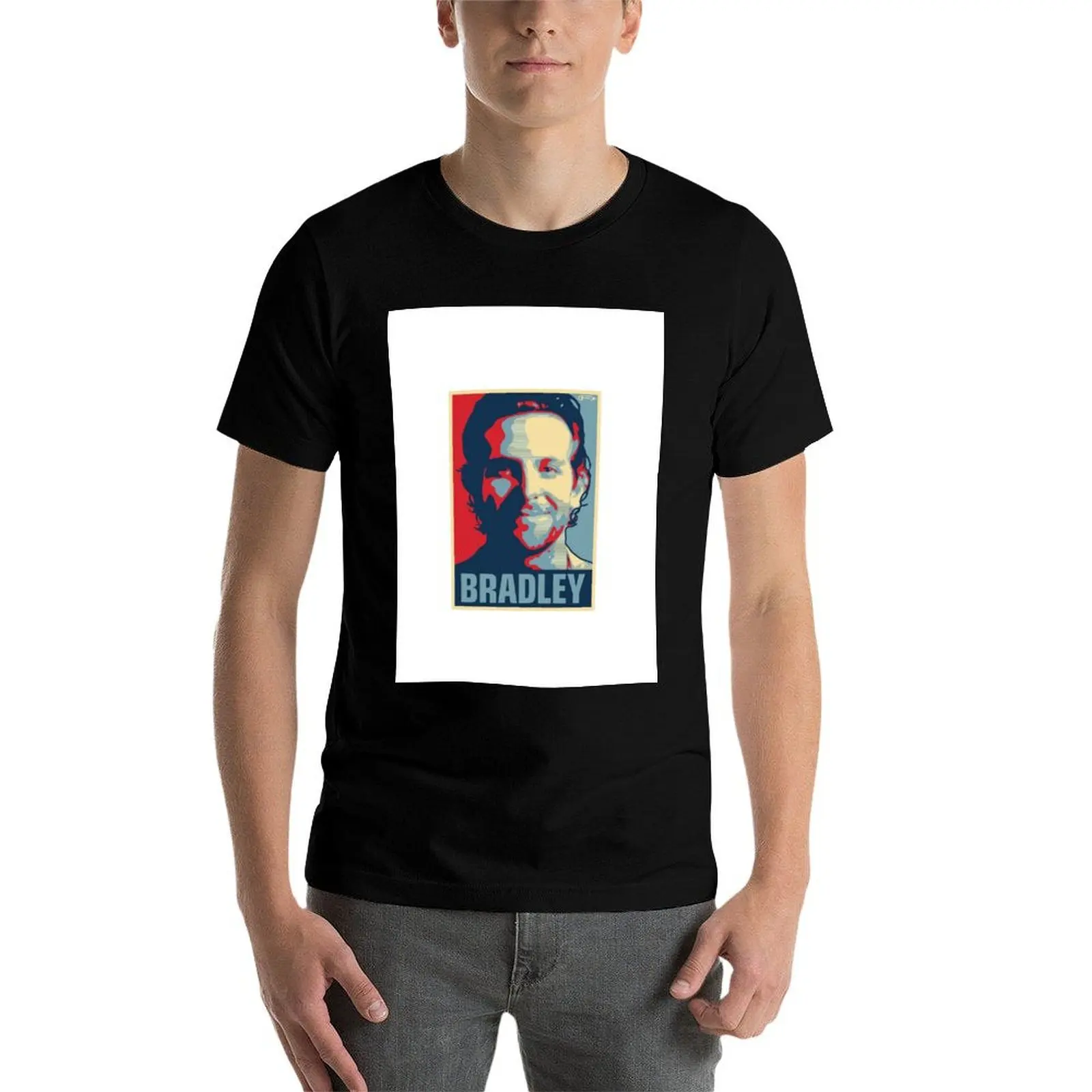 Топ без рукавов Bradley футболки с рисунком аниме мужские рубашки футболка рэпера