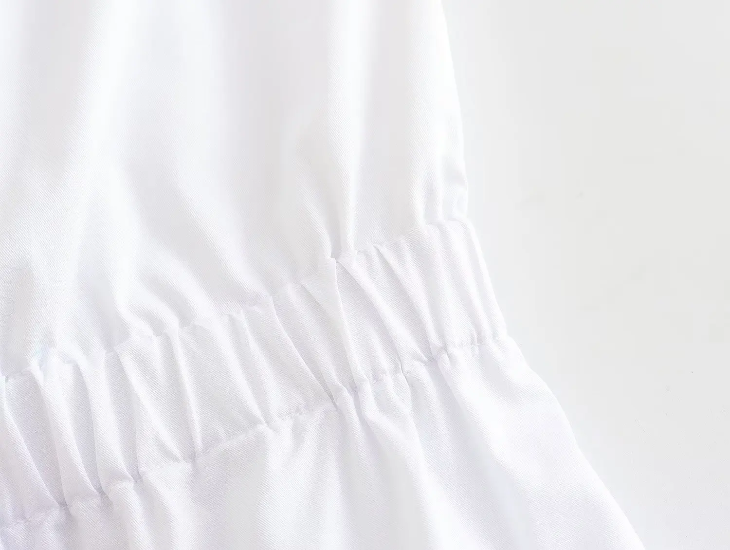 Jenny&Dave High Street Fashion Poplin White Bandeau Jumpsuit Casual Playsuits Women For Ladies Summer