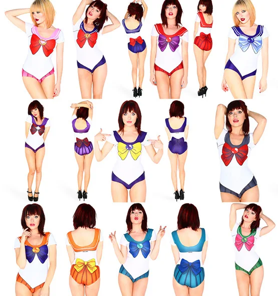 

Анимация прекрасная новая звезда цифровой принт красивая девушка цельный купальник аниме косплей