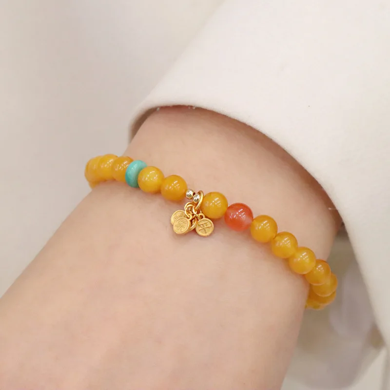 

Браслет из пчелиного воска с покрытием из серебра 925 пробы