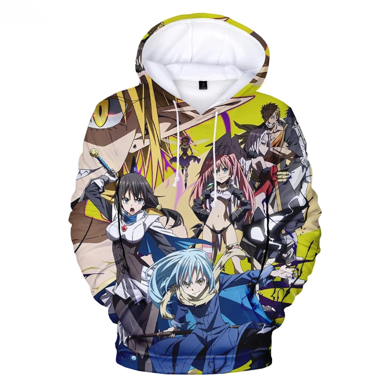 

Hot Newest Anime That Time I Got Reincarnated As A Slime 3D Print Hoodies Sweatshirts Boys/girls Pullovers 2 100-4XL Oversized