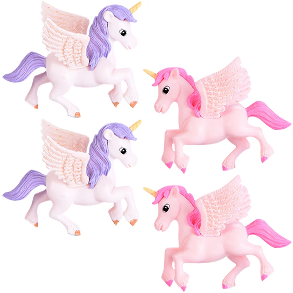 

Mini Miniature Figurines Ornament Decor Cake Toy Figuresmicro Landscape Statue Animal Figurine Decorarions Statues Garden Horse