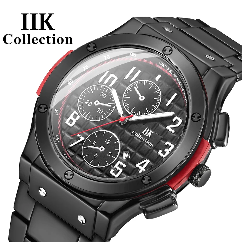 

Large dial, fashionable and waterproof men's watch, men's watch, calendar watch, men's watch1318
