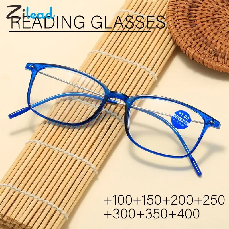 

Zilead Women Reading Glasses Anti Blue Light Presbyopic Glasses Men Prescription Optical Eye Glasses Gafas De Lectura Mujer +1+4
