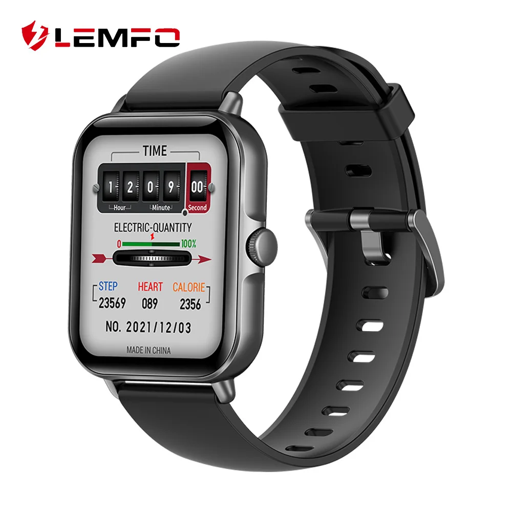 Смарт-часы LEMFO мужские 2022 Bluetooth звонки Водонепроницаемый Фитнес-браслет для