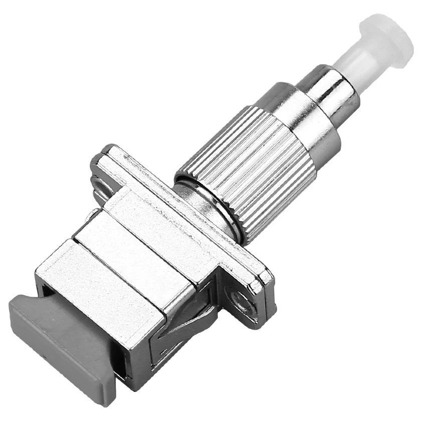 FC Male-SC Female Fiber Optic Adapter Flange Coupler Optical Power Meter Adapter Head Multimode Converter Telecom MM