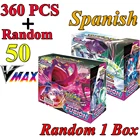 360 + 50 шт. новые испанские Покемоны карты меч и щит боевые стили охлаждение правления полная новая герметичная Розничная коробка карты покемонов