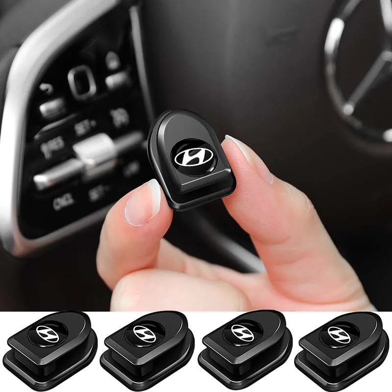 

4Pcs/8Pcs Car Hook Organizer Storage USB Key Self Adhesive Wall Hanger Accessories for Hyundai Tucson Elantra Creta IX25 IX35 Et