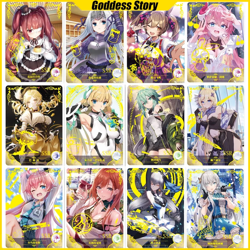 

История богини, аниме, персонажи, игральные карты, 5-е пули, чистая любовь, глава SSR, карта памяти Number46-72 Asada Shino Unun Takao Tai