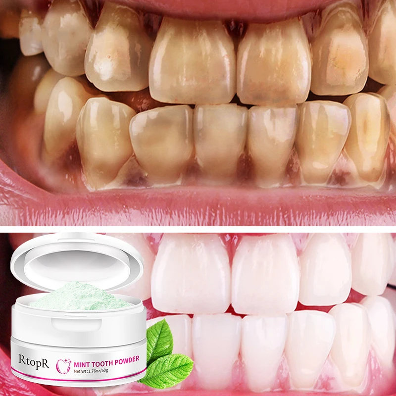 Pearl Teeth Whitening Powder Teeth Brighten Oral Hygiene Essence Remove Plaque Stains Freshen Breath Teeth Cleaning Care Product