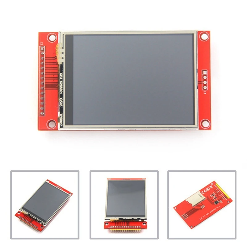 Модуль ЖК-дисплея 3 2 дюйма 240X320 TFT 4-проводной ЖК-экран SPI с отделением для карт (с