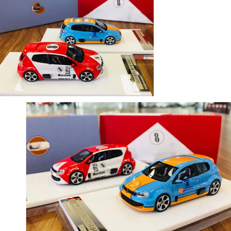 

TP limited edition 1:64 concept car Volkswagen GOLF Golf GTI W12 650 resin car model spot collection gift free shipping
