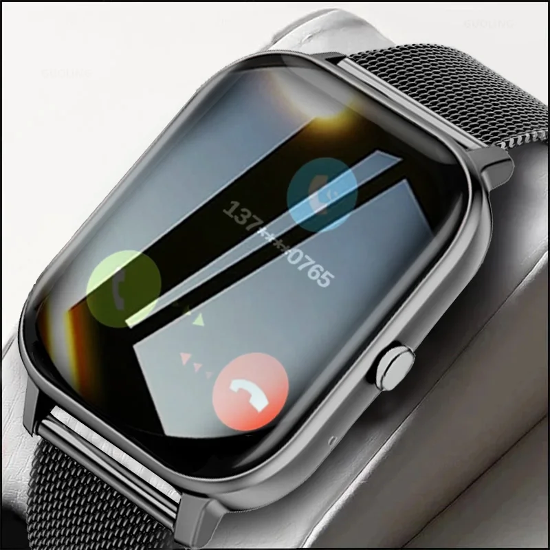 

2022 Smart Watch Men Women Bluetooth Call smartwatch Man Sports Fitness Tracker Waterproof LED Full Touch Screen For Android ios
