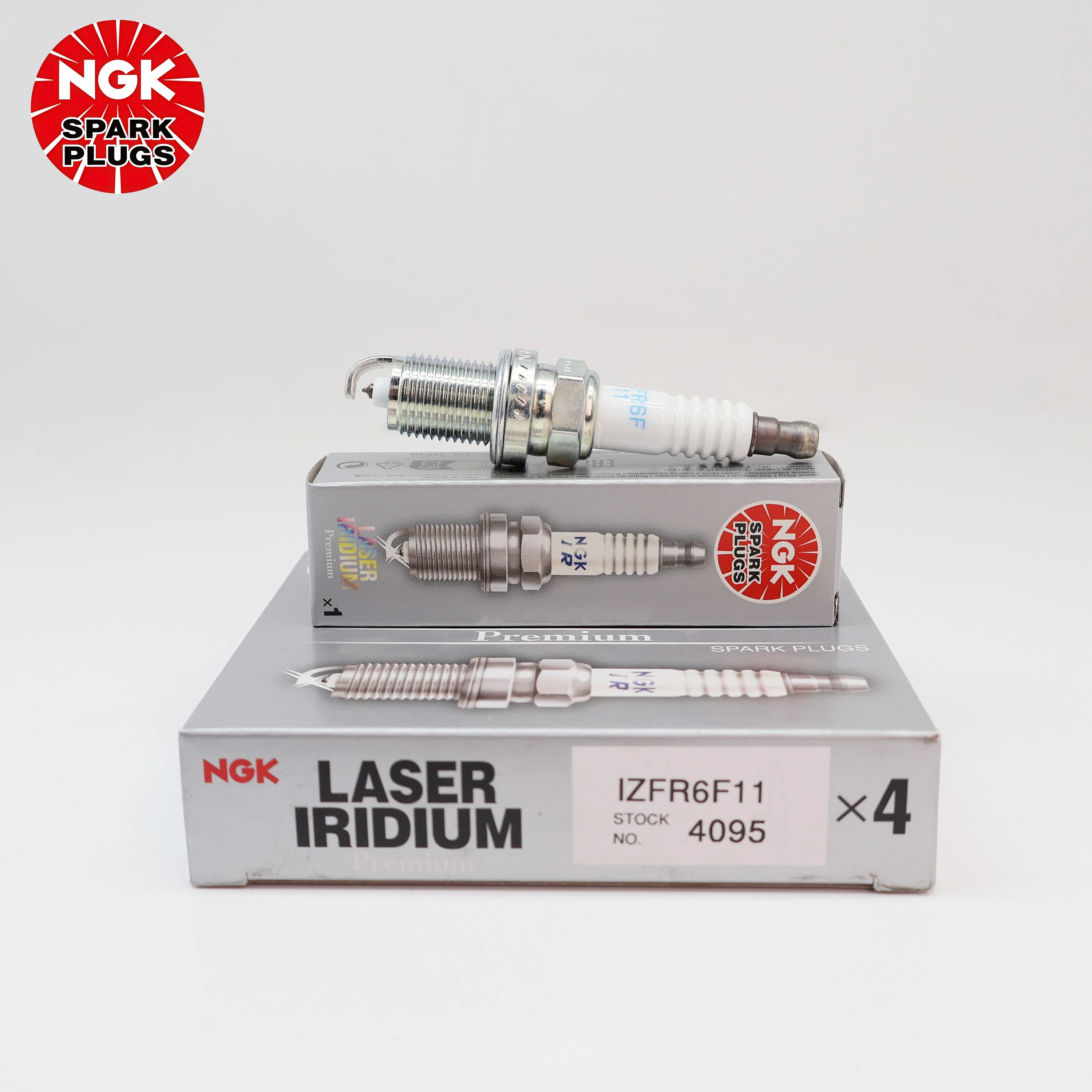 Оригинальная свеча зажигания NGK Laser Iridium IZFR6F11 4095 для HONDA, KAWASAKI OEM: 31916ZY3003, 920700007, 31916ZY30030 (art.: 3920dbb3771bd) - 3920dbb3771bd