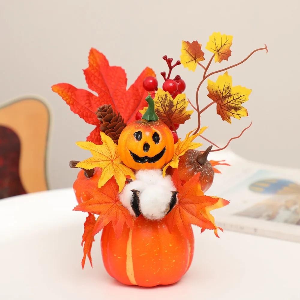 Новое украшение в виде тыквы на Хэллоуин ужасная атмосфера для дома сделай сам