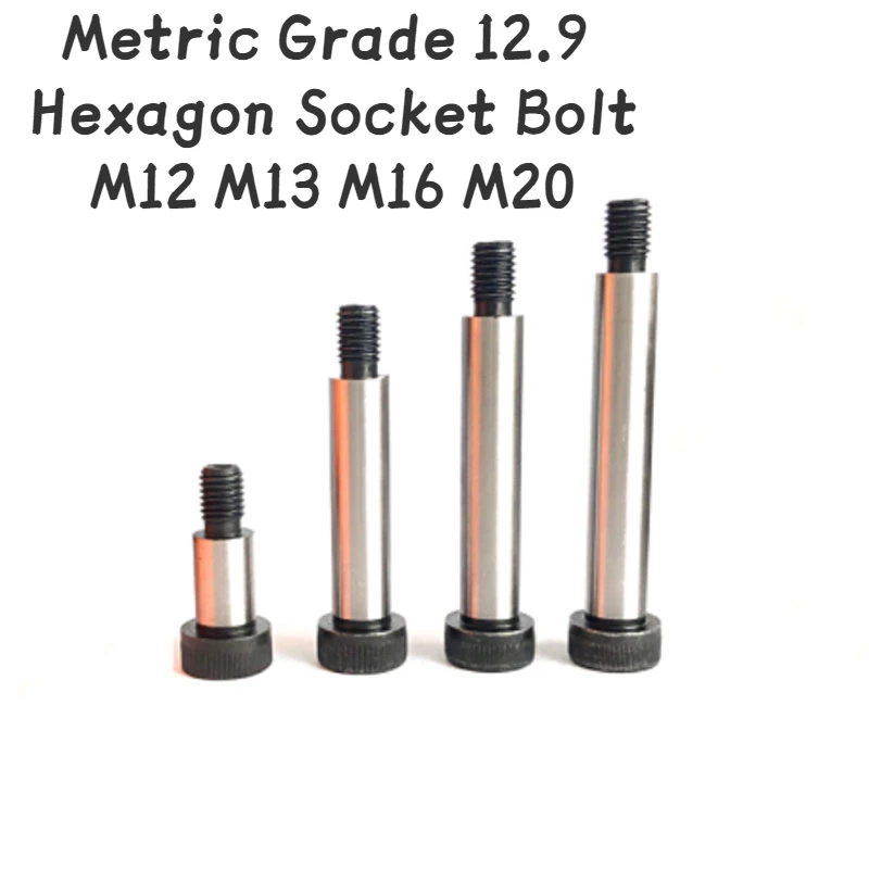 

1/2pcs High Quality Metric Grade 12.9 Carbon Steel Hexagon Socket Plug Screws Equal Height Limit Bolts Complete Specifications