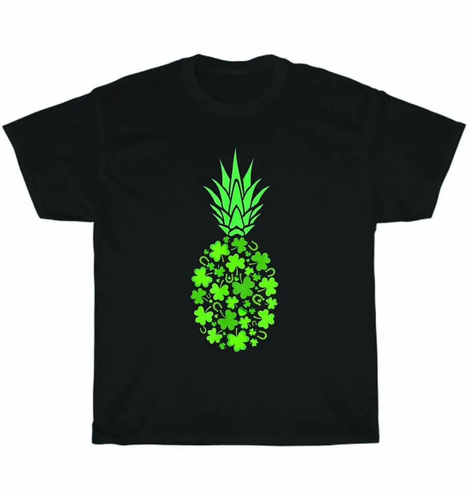 Футболка с рисунком аниме ананас на удачу 100% хлопок