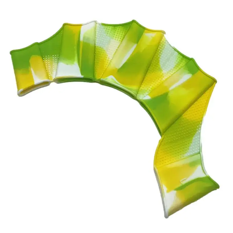 

Swimming Gloves Silicone Five Finger Gloves Comfortable Elastic Swimming Supplies For Water Triathlon Training Competitive