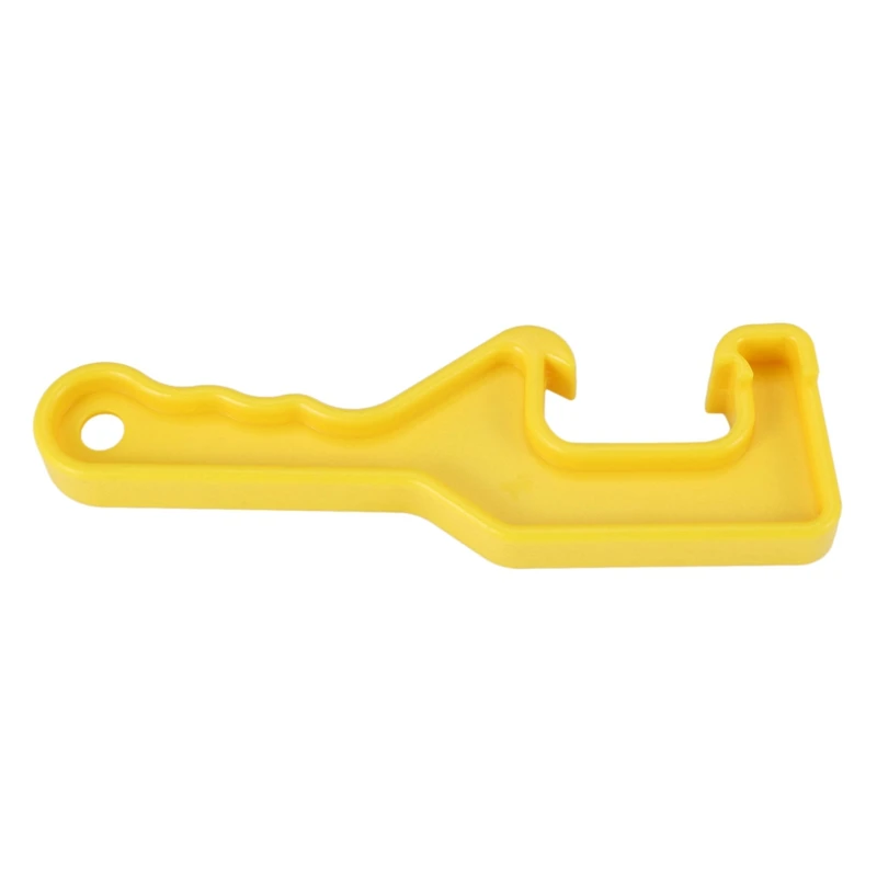 

3X Bucket Lid Wrench-Open/Lift Lids On 5 Gallon Plastic Buckets&Small Pails-Yellow-Durable Plastic Opener Tool